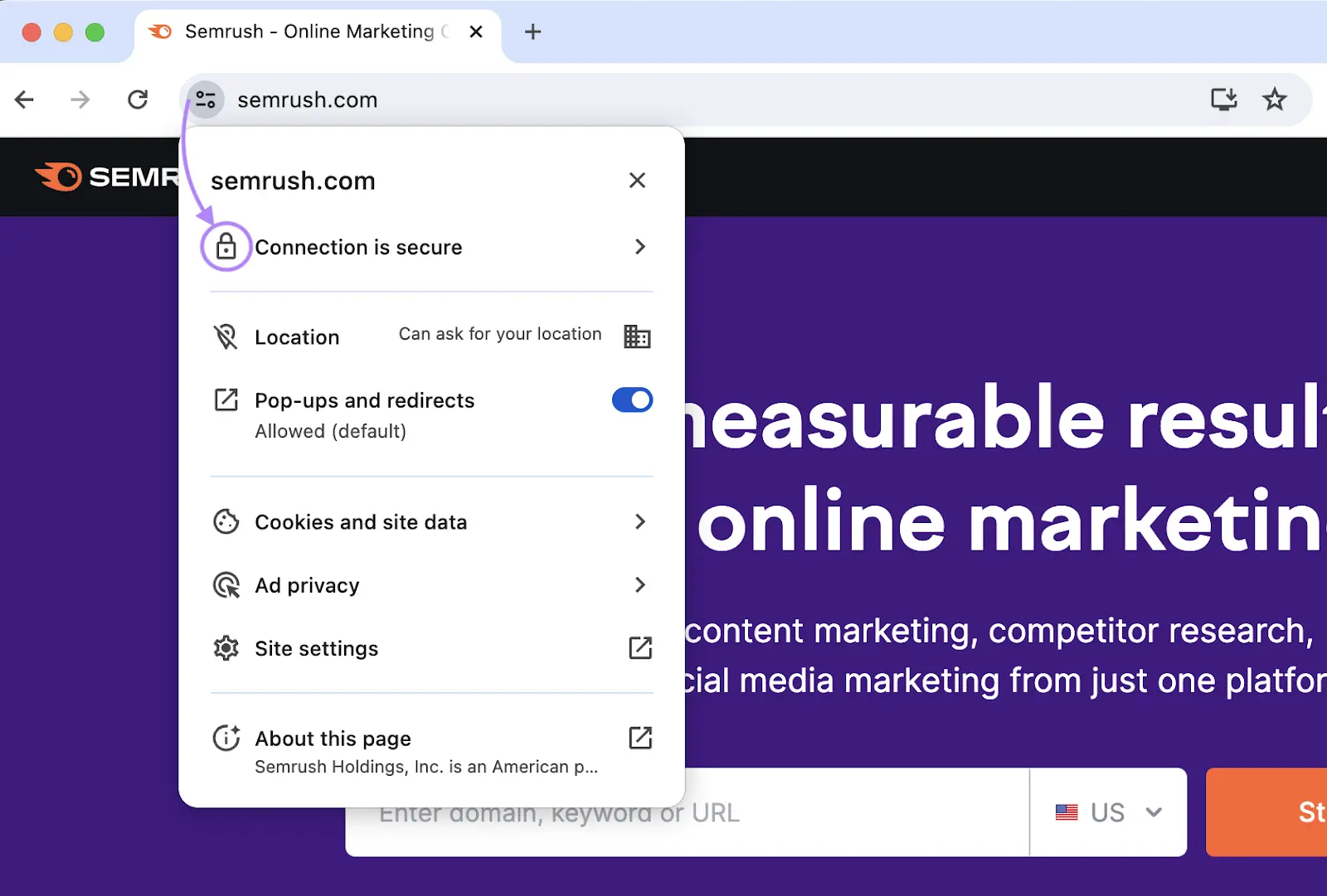 "sr01.toolswala.net" site uses HTTPS